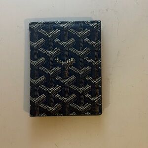 Goyard Navy Blue Wallet